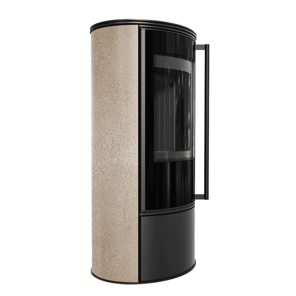 Soba Erik 5.5kW Gold Satin - samota neagra (3).jpg