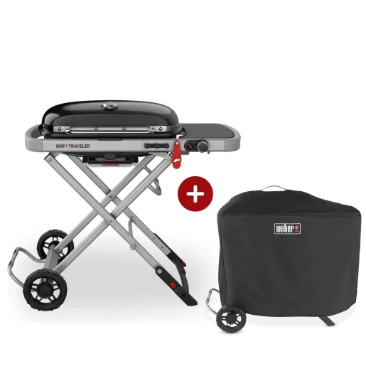  Starter Pack - Gratar pe gaz Weber Traveler