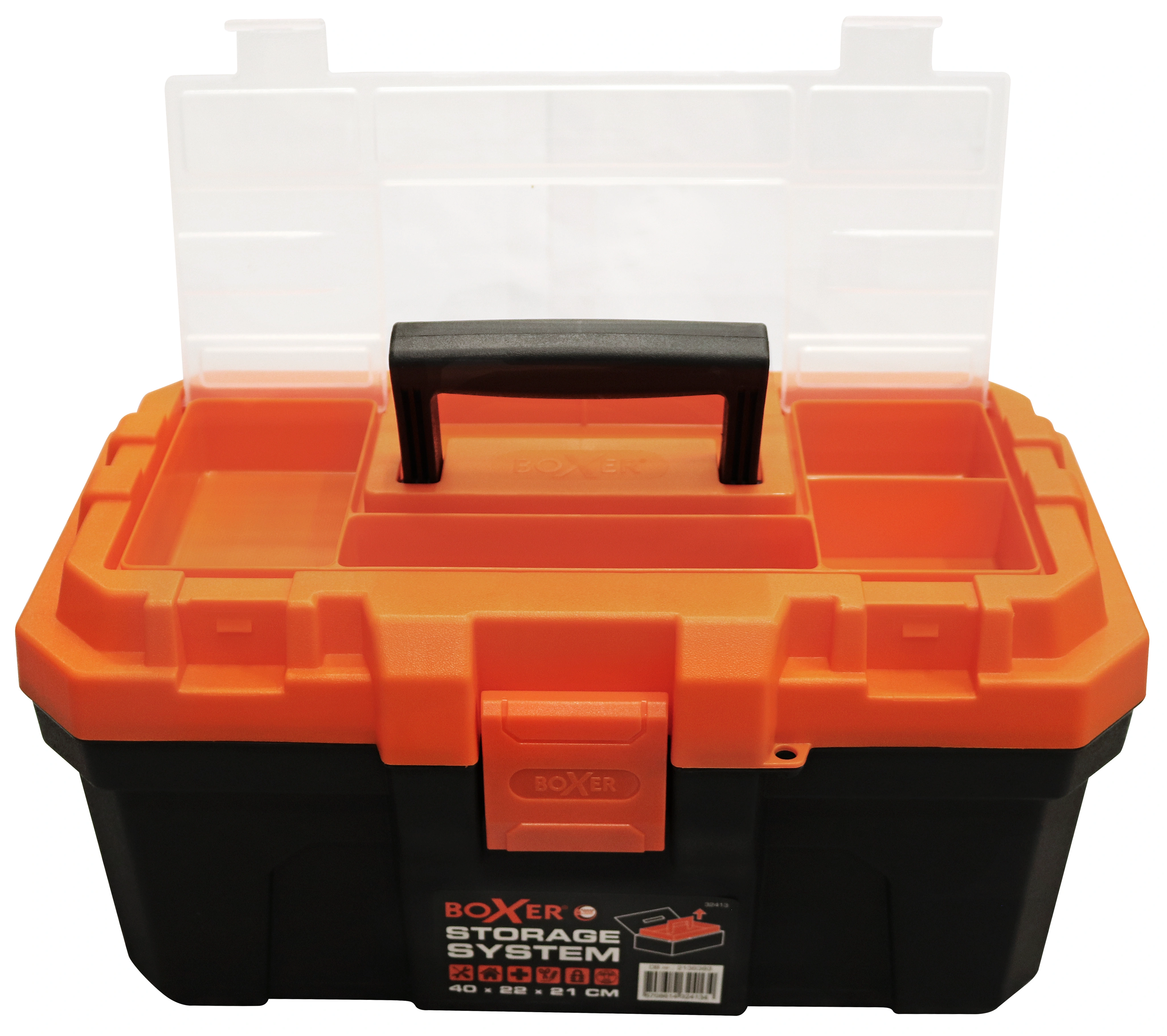 Cutie scule cu capac depozitare BoxerÂ® 16â, 41 x 23 x 20.5 cm