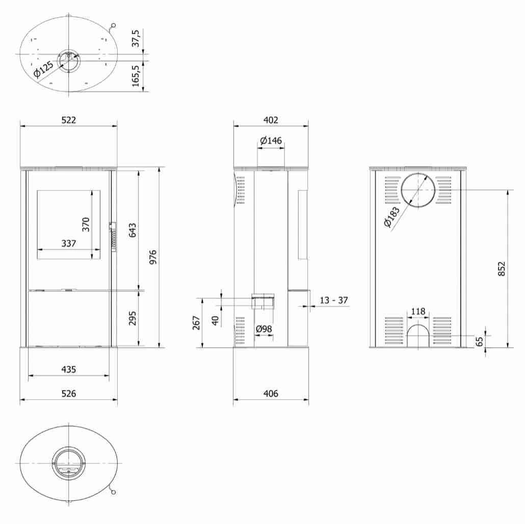 soba-rollo-7-kw-negru-piese-racordare-kozaabrolloset