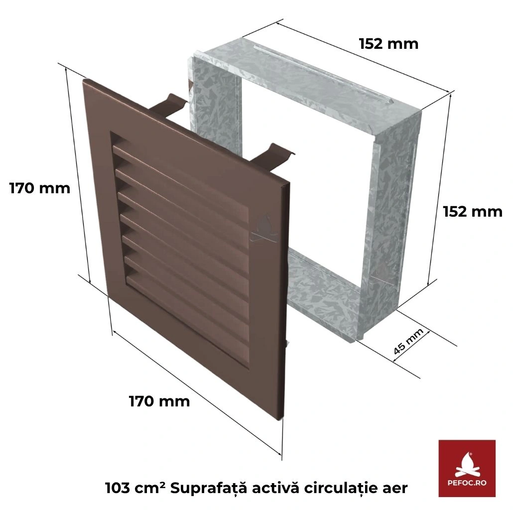 GRILA negru auriu LAMELE FIXE 17X17.jpg