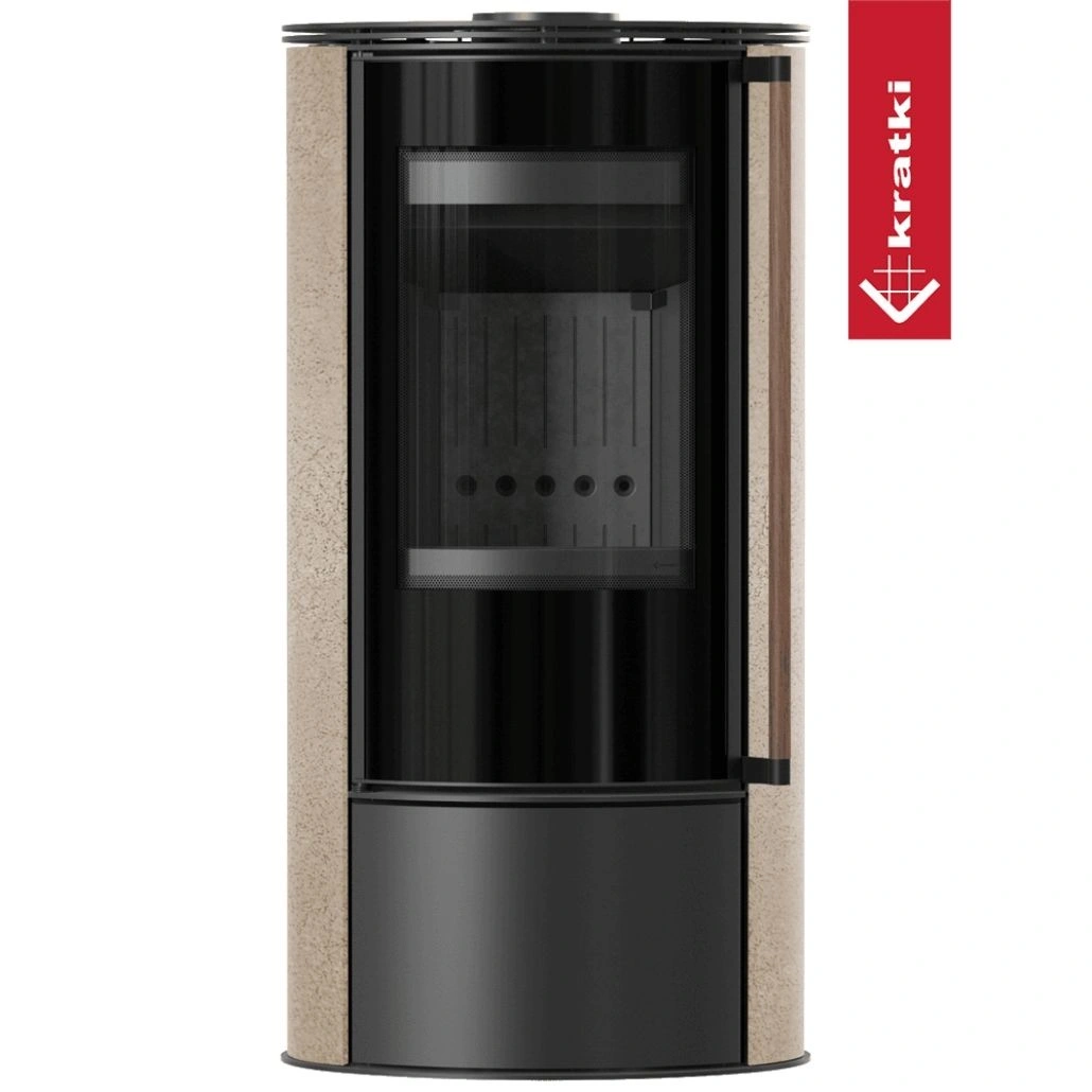 Soba Erik 5.5kW Gold Satin - maner lemn - samota neagra (1).jpg