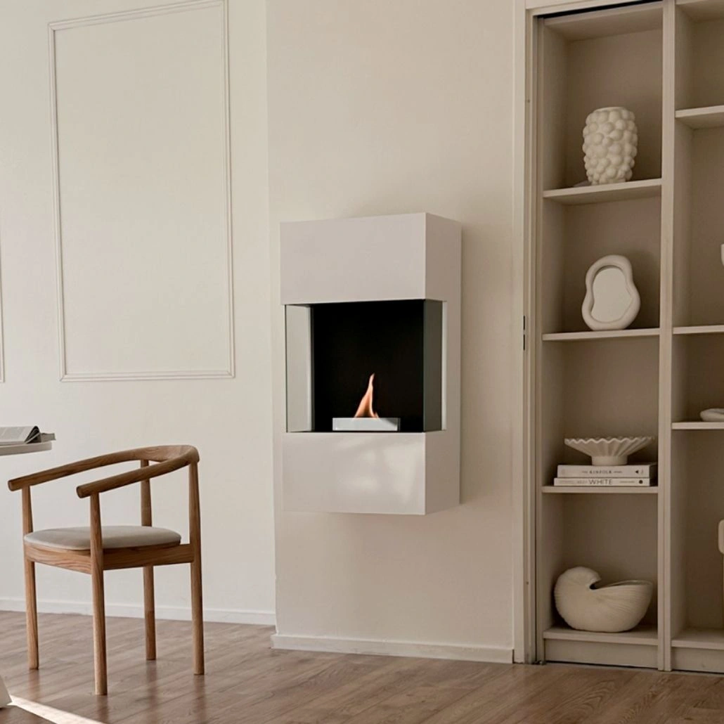 Semineu portabil TenderFlame INDIE WALL Negru (4).jpg