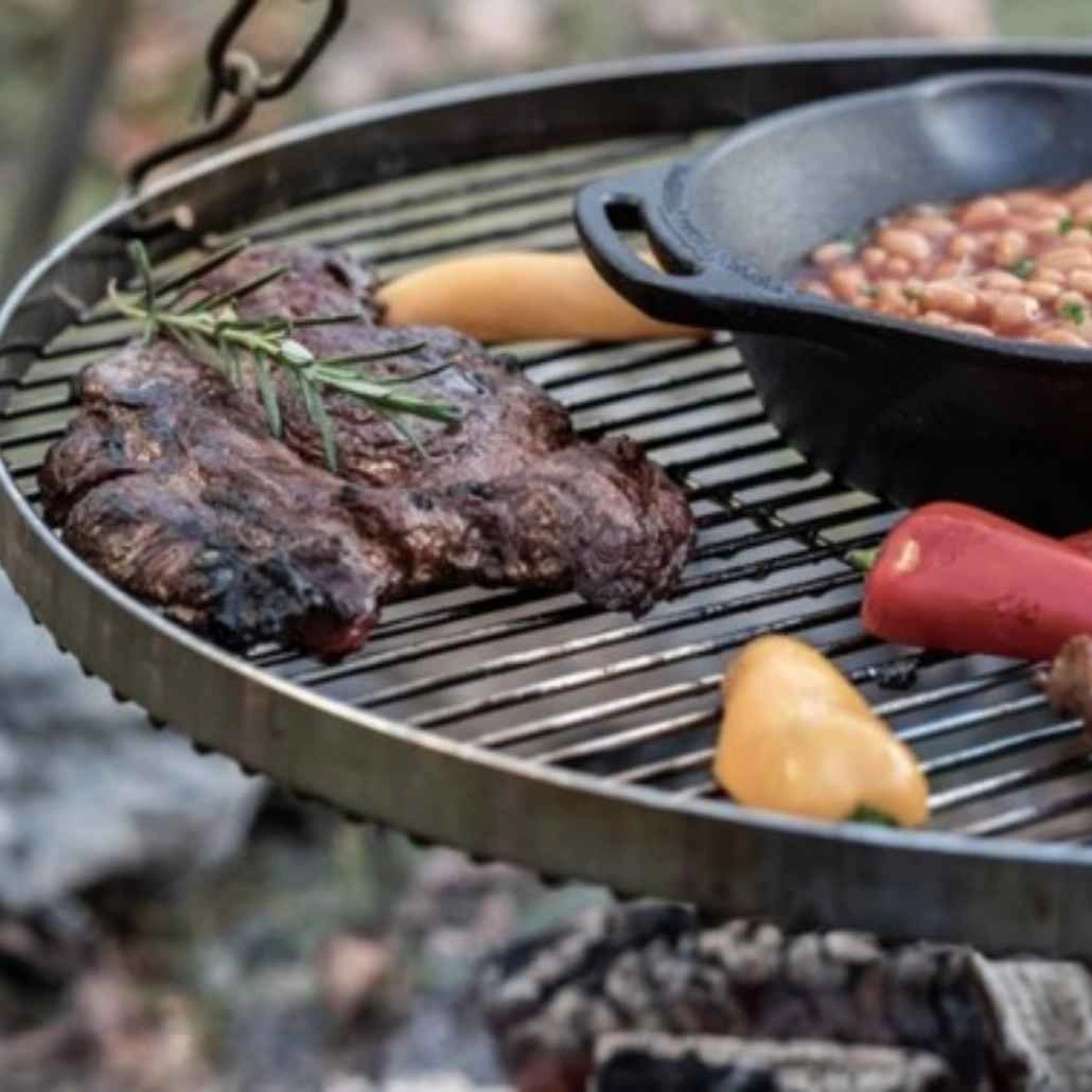 Gratar suspendat 50 cm cu trepied Petromax (6).jpg