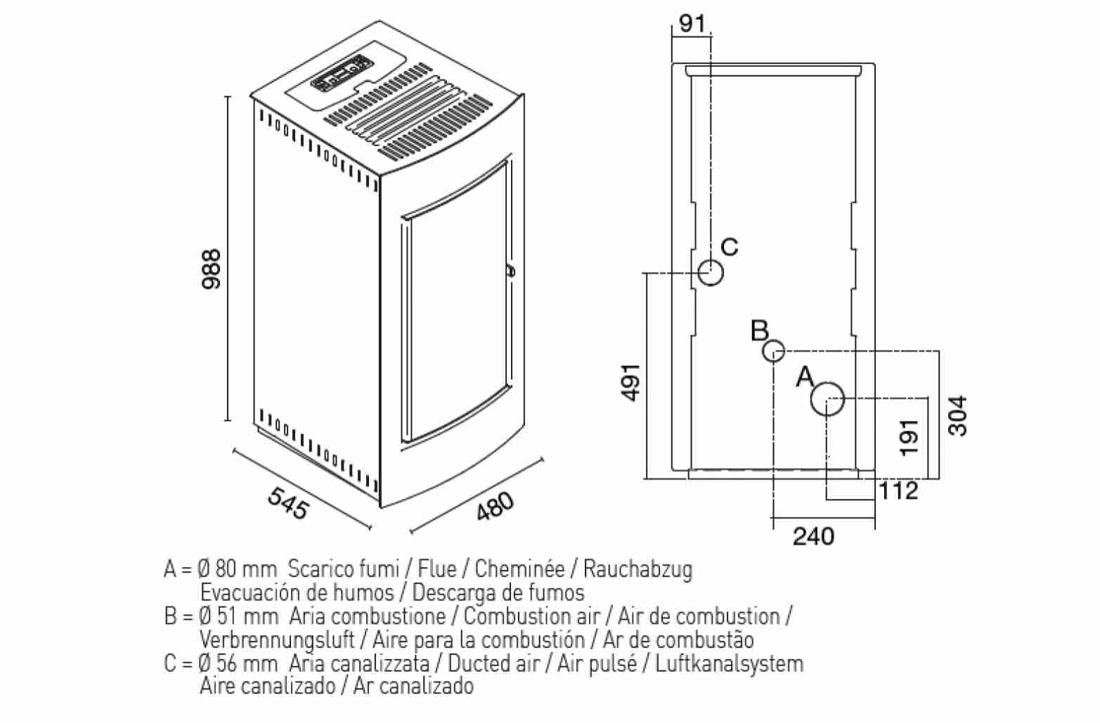 soba-peleti-115kw-evelyn-rosso-2-ventilatoare-9016002800-ean-8029728016928