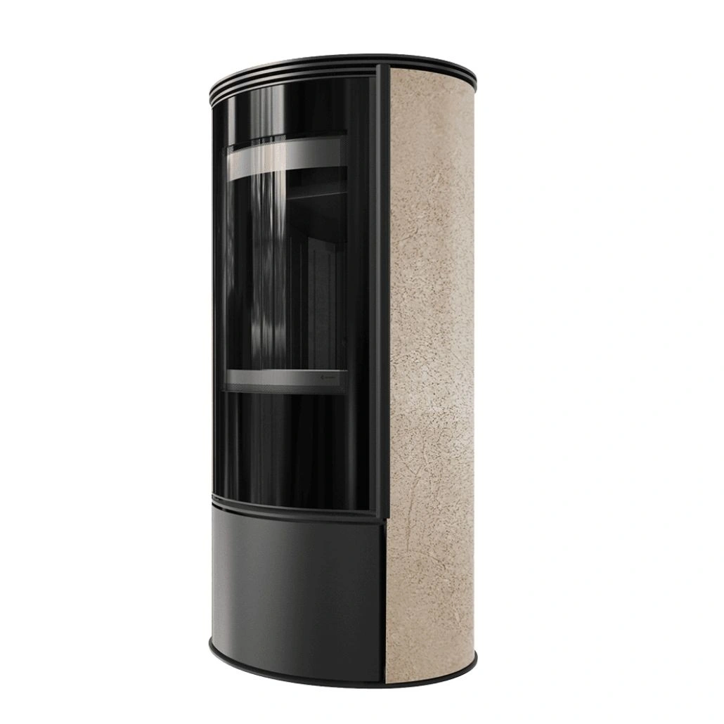 Soba Erik 5.5kW Gold Satin - samota neagra (2).jpg