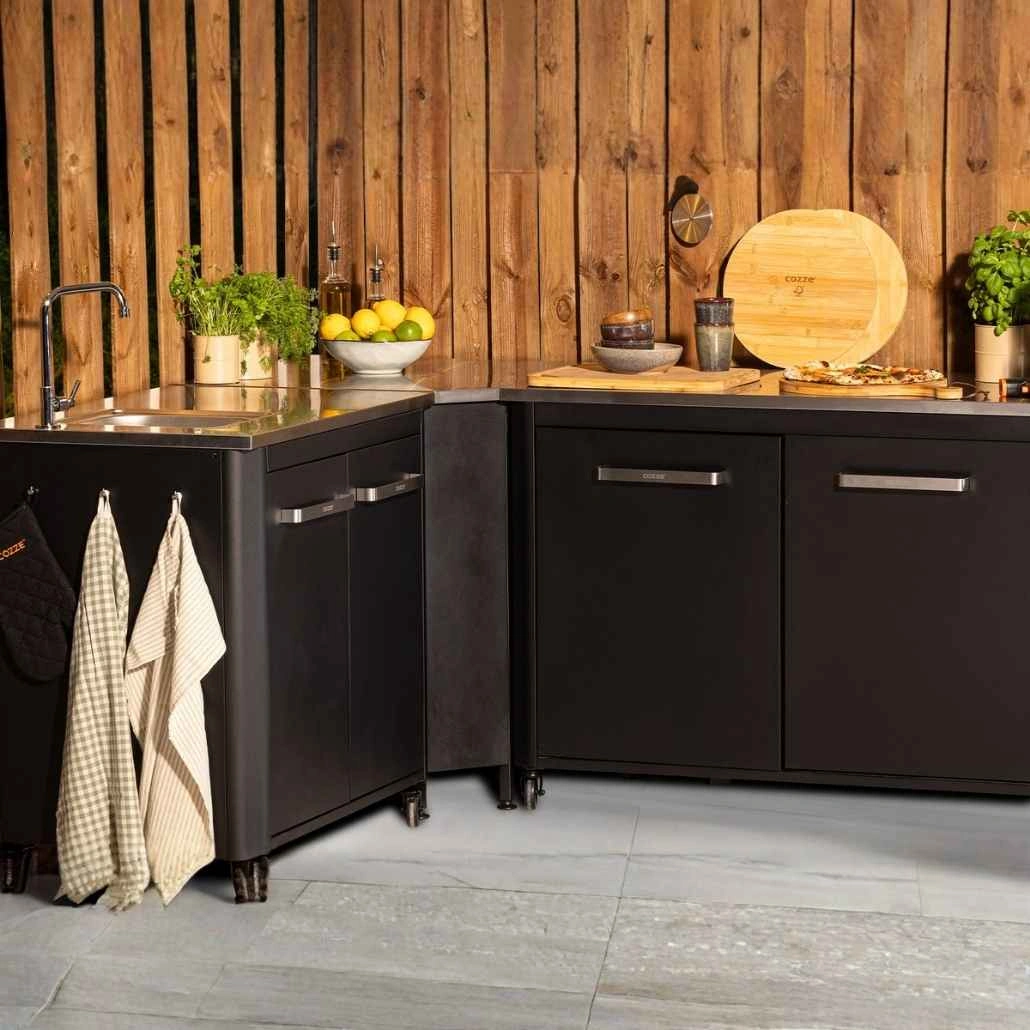 Pachet Bucatarie exterioara Cozze cu blat, chiuveta inox, masa de colt si dulap cu doua usi (1).jpg