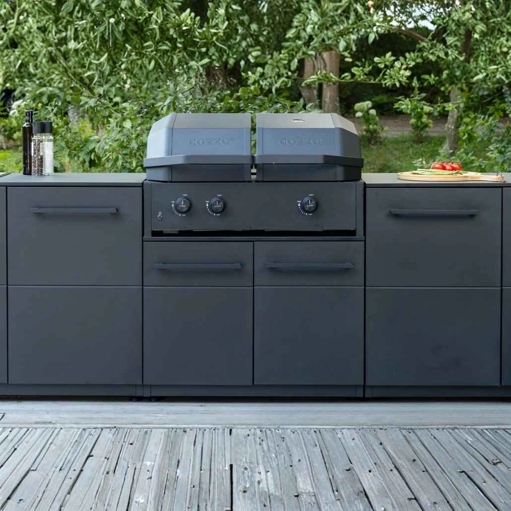 Bucatarie exterioara Cozze cu usi si blat din otel - 90 cm (7).jpg