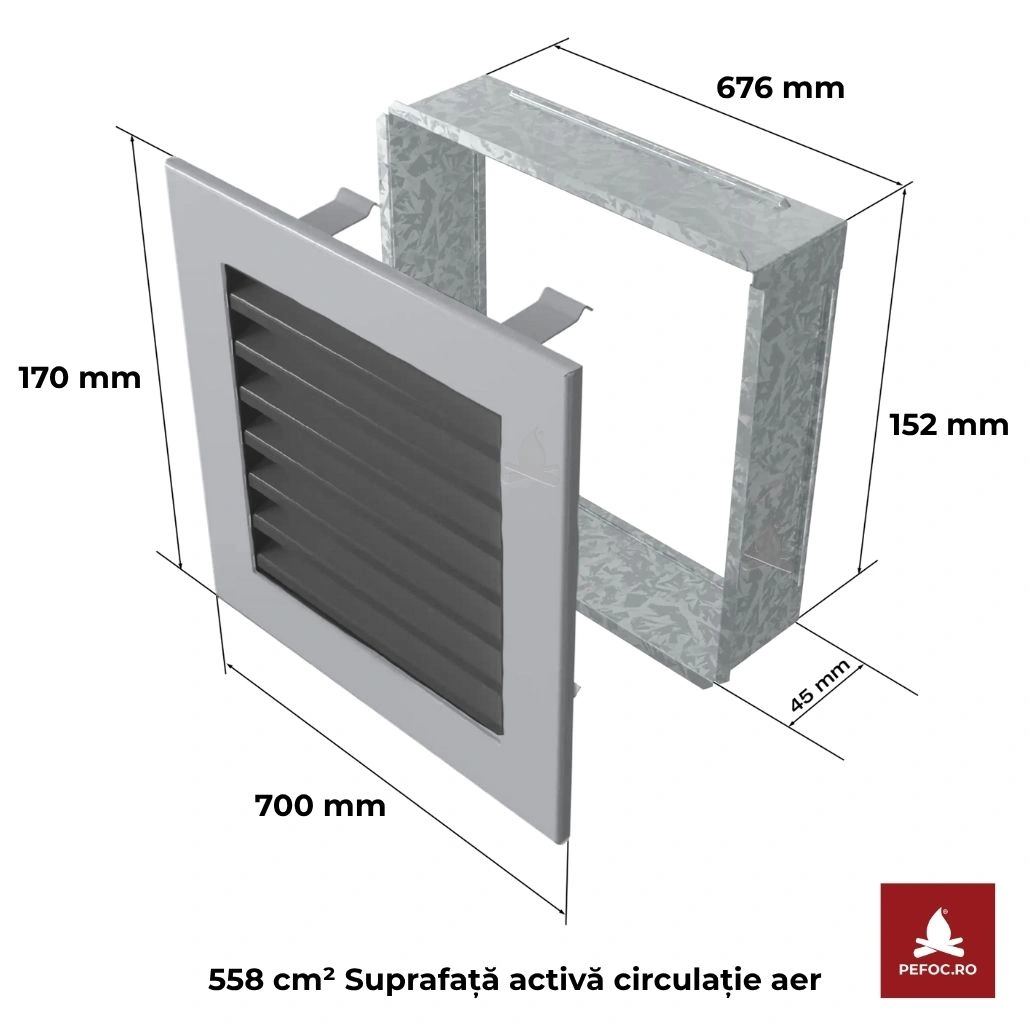 GRILA Inox mat LAMELE FIXE 17X70.jpg