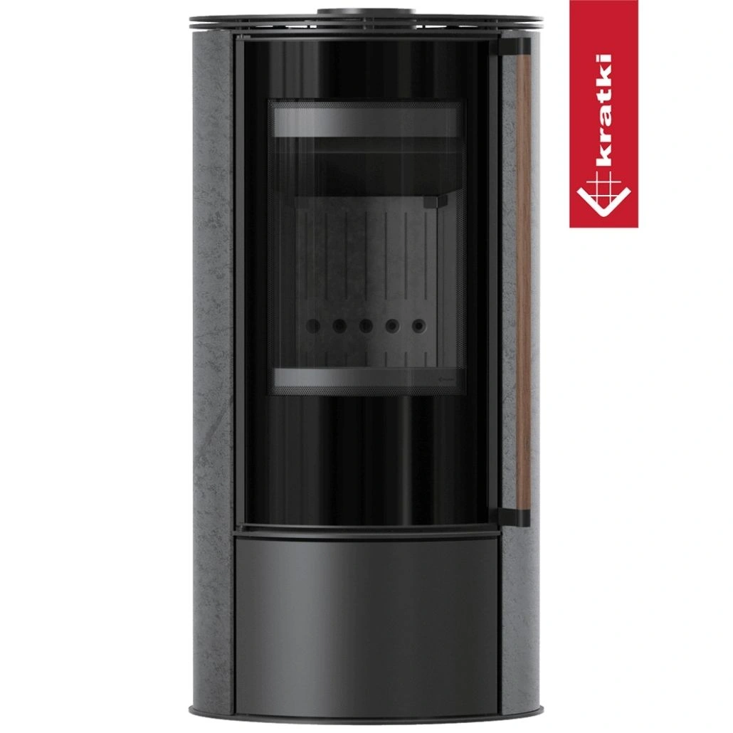 Soba ERIK 5.5kW Grafite Satin - maner lemn - samota neagra (1).jpg