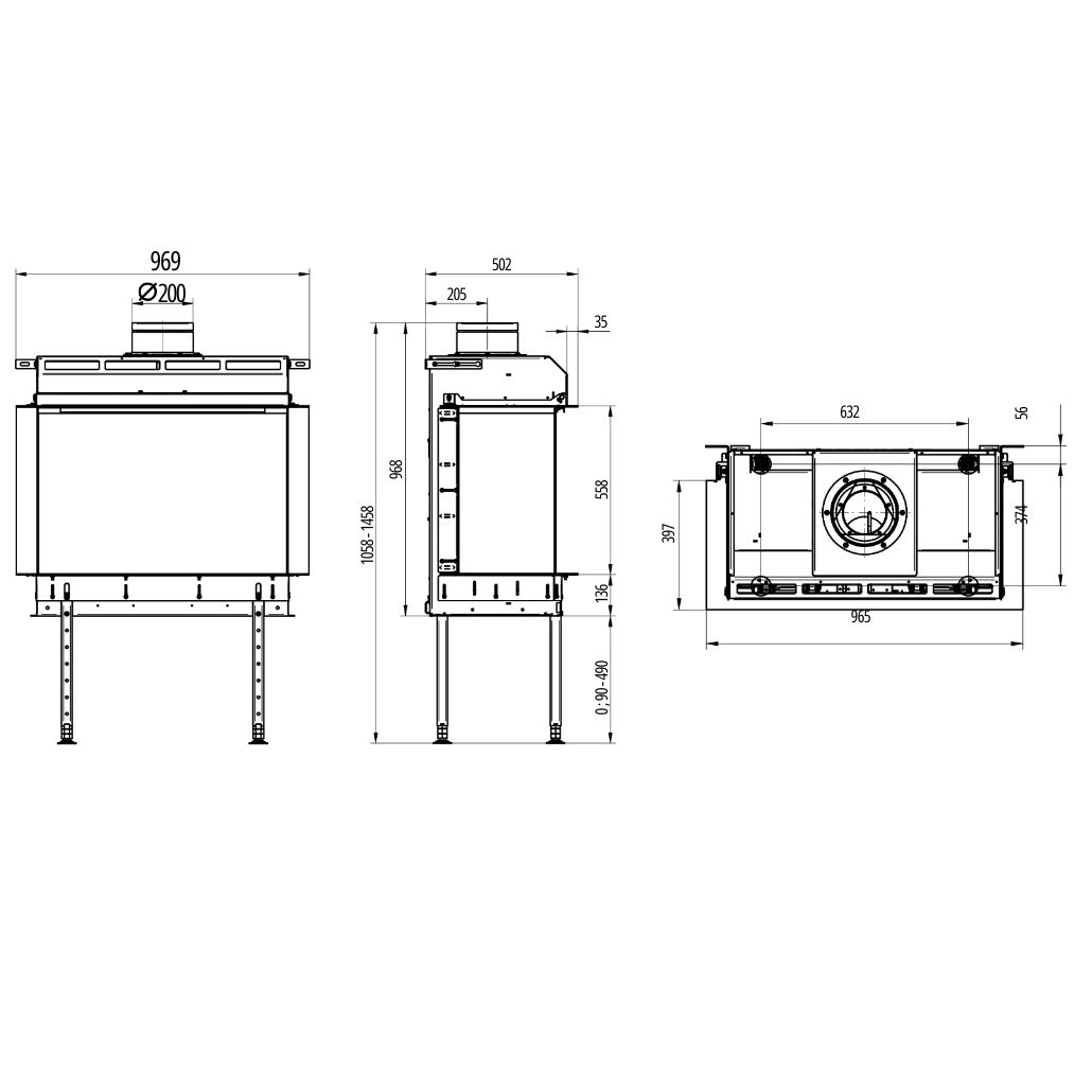 Focar pe gaz UKA G-82 (4).jpg