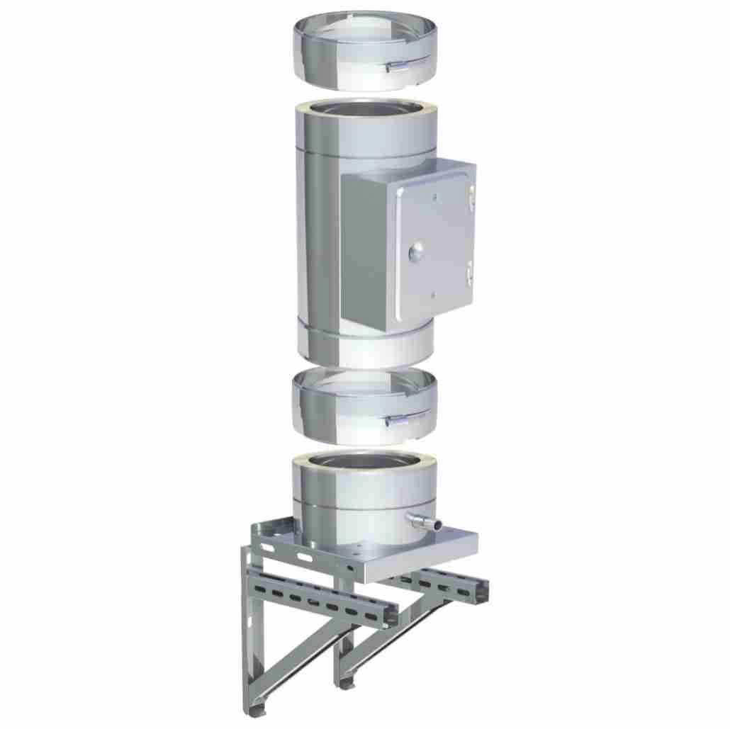 De perete + usa laterala