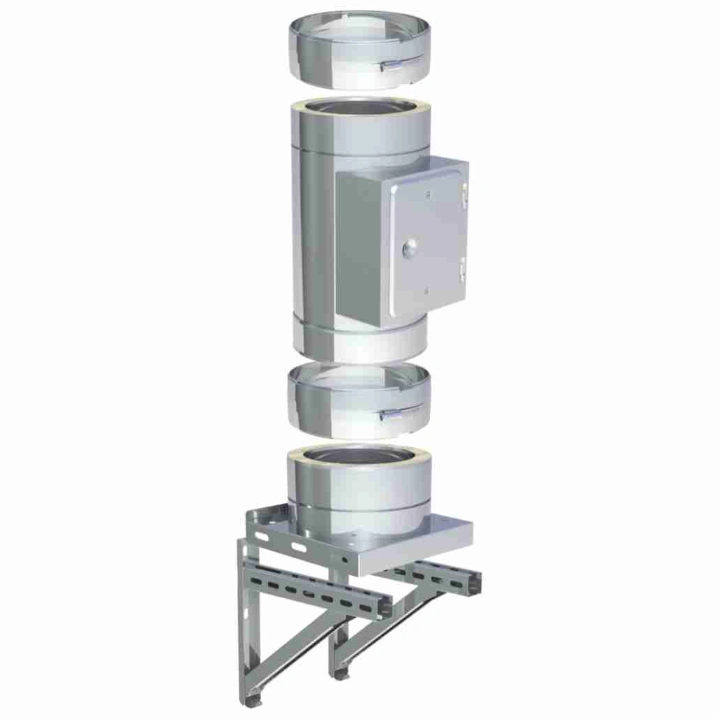 De perete + usa laterala