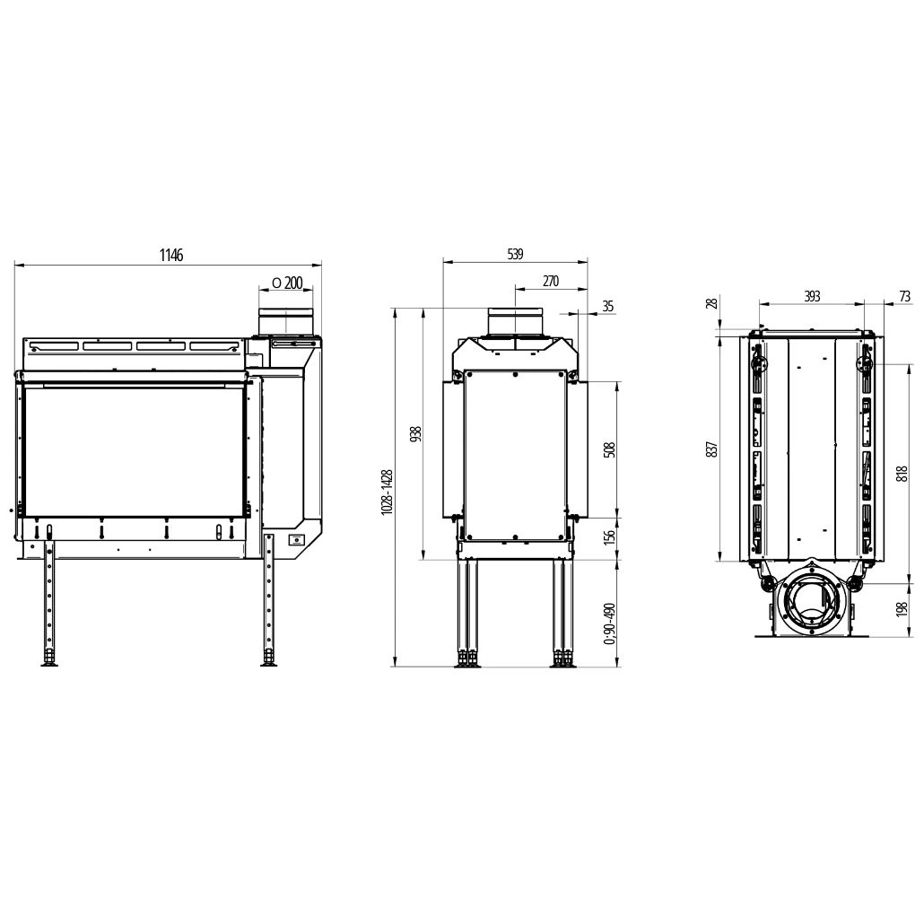 Focar pe gaz HAKA G-82 Tunel (1).jpg