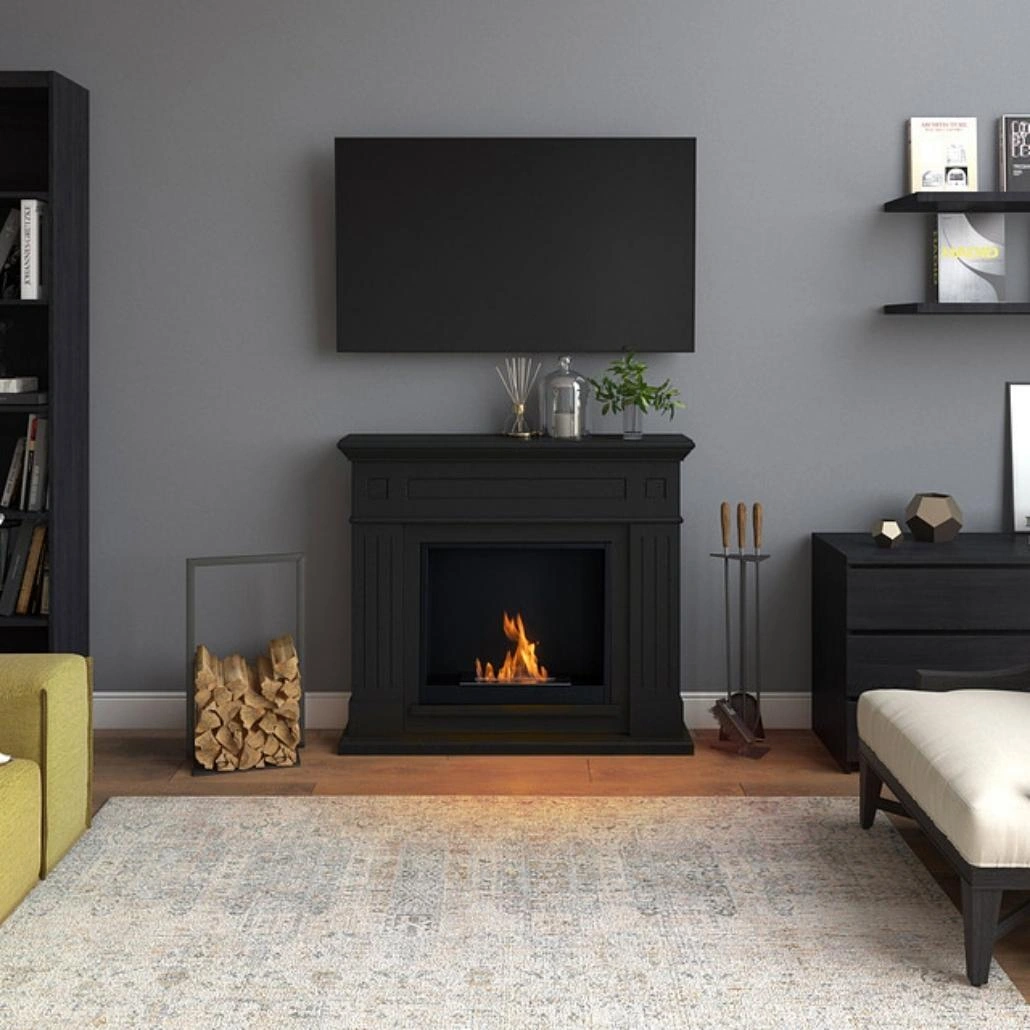 Larsen Deep Black Semineu cu bioetanol FreeFlame (1).jpg