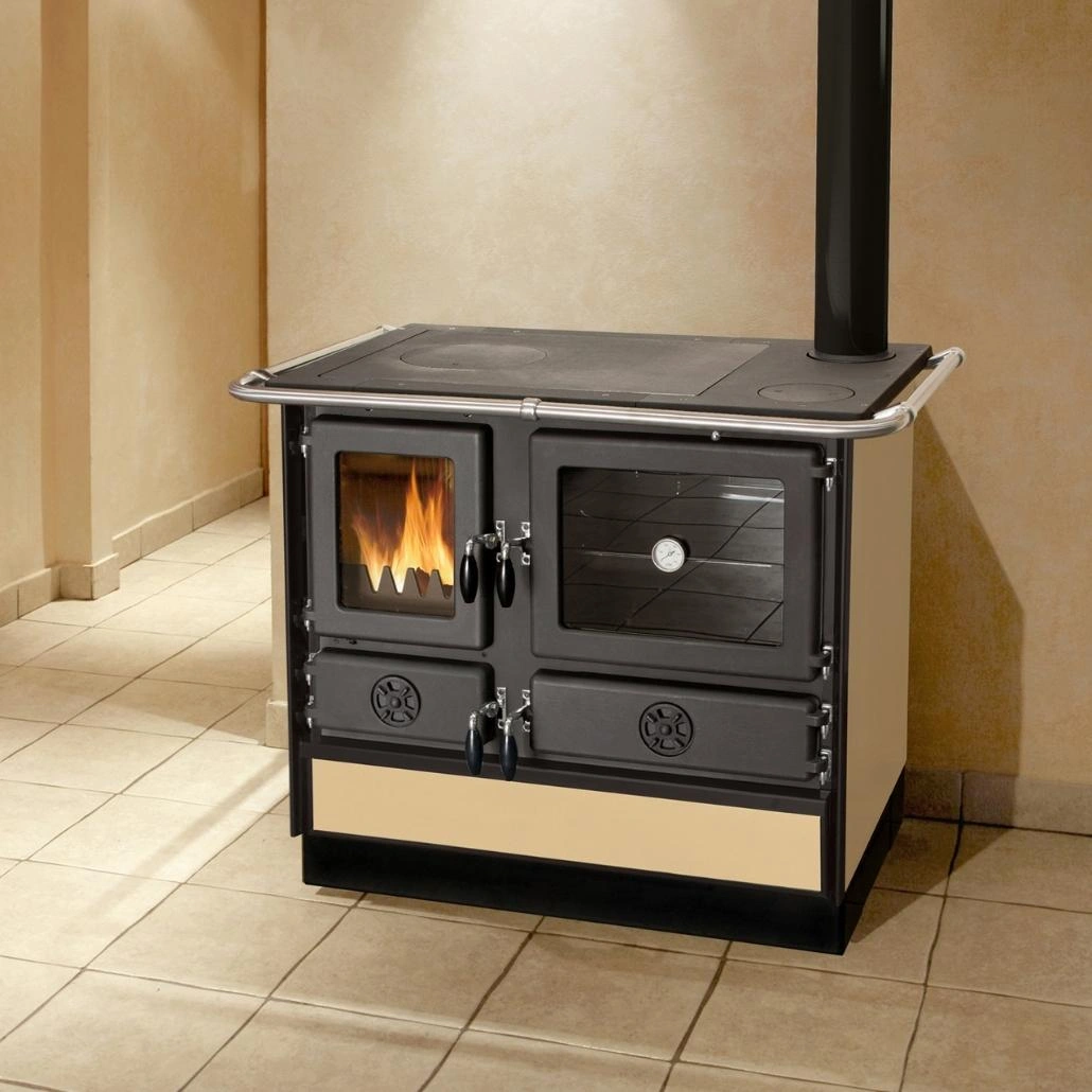 Soba de gatit pe lemne - MAGNUM II 4D R - Crem (1).jpg