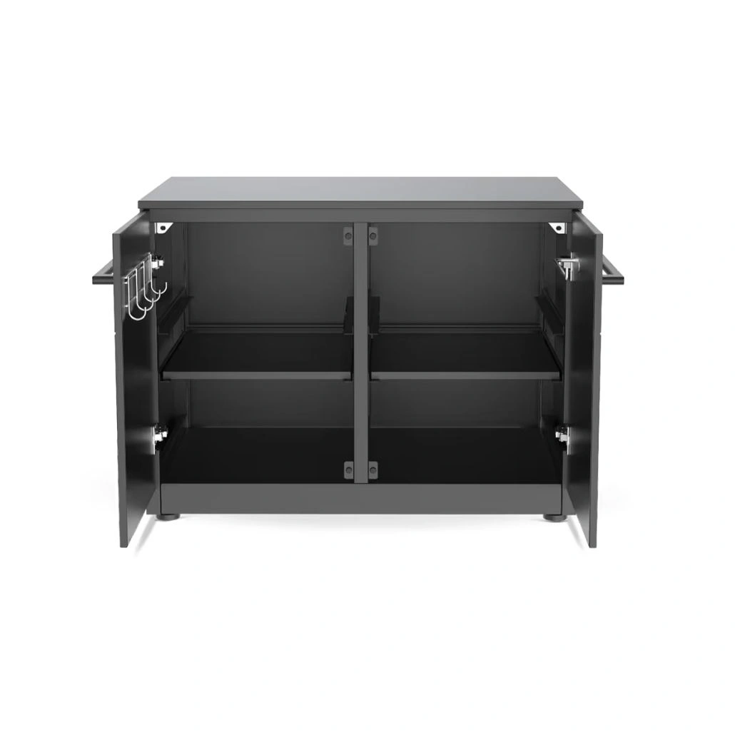 Bucatarie exterioara Cozze cu usi si blat din otel - 90 cm (1).jpg