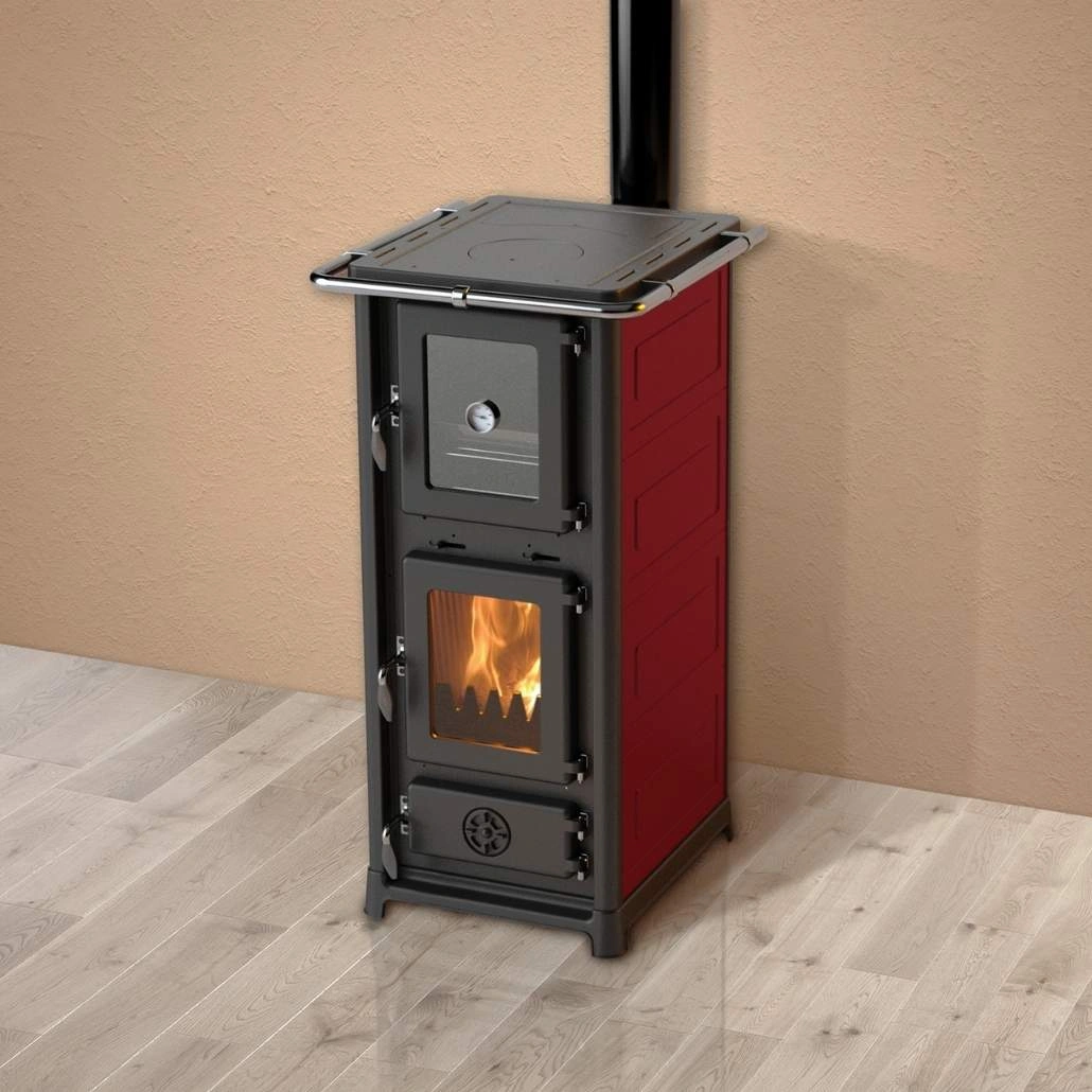 Soba pe lemne - OLYMP II - Rosu (3).jpg