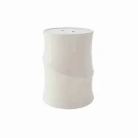 Rezervor plastic pentru peleti - 15kg - Alb
