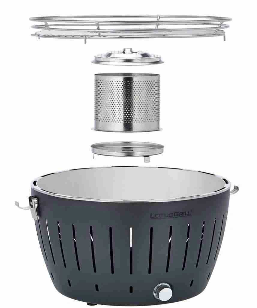 gratar-carbuni-lotus-grill-classic-g340-gri-antracit-pachet-pro-g-an-34ppro