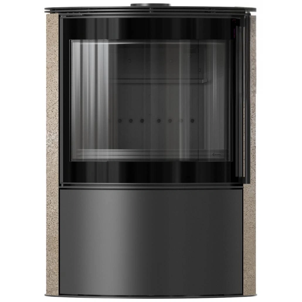 Soba Bjorn 7kW ceramica Gold Satin cu capac otel - samota neagra (1).jpg