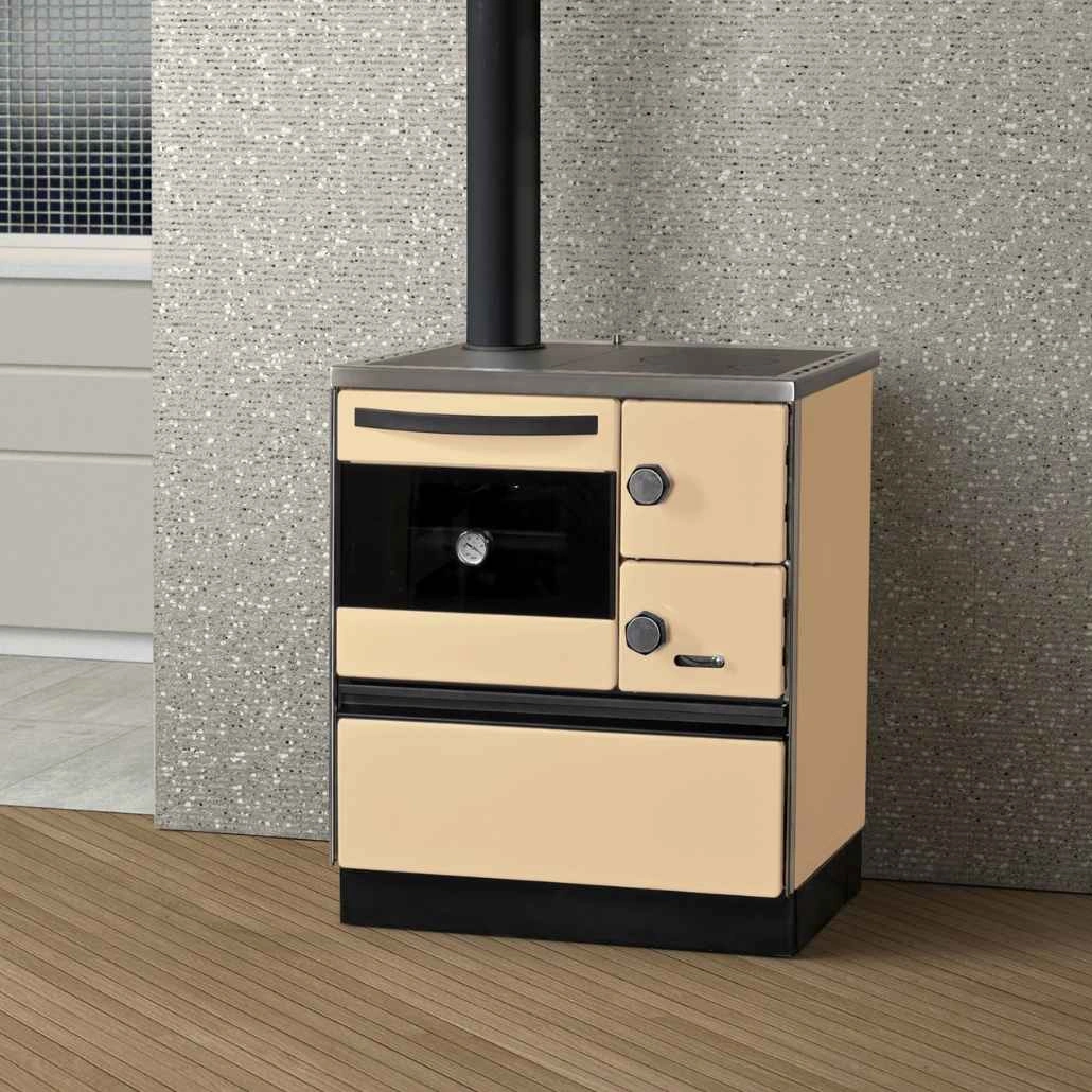 Soba de gatit pe lemne - ROYAL 720 2.0 L - Crem (1).jpg