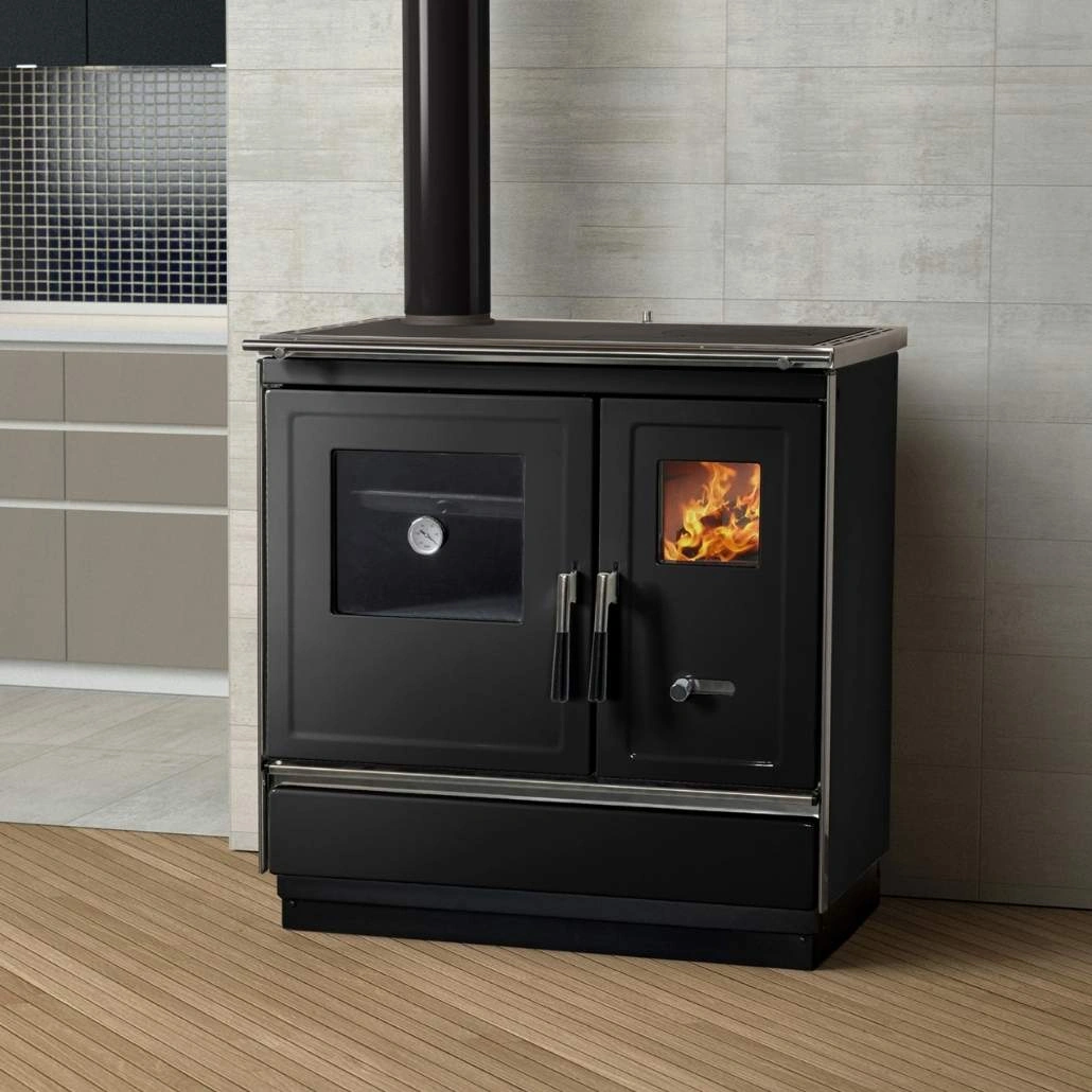 Soba de gatit pe lemne - ARES L - Negru (1).jpg