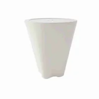 Rezervor plastic pentru peleti - 30kg - Alb