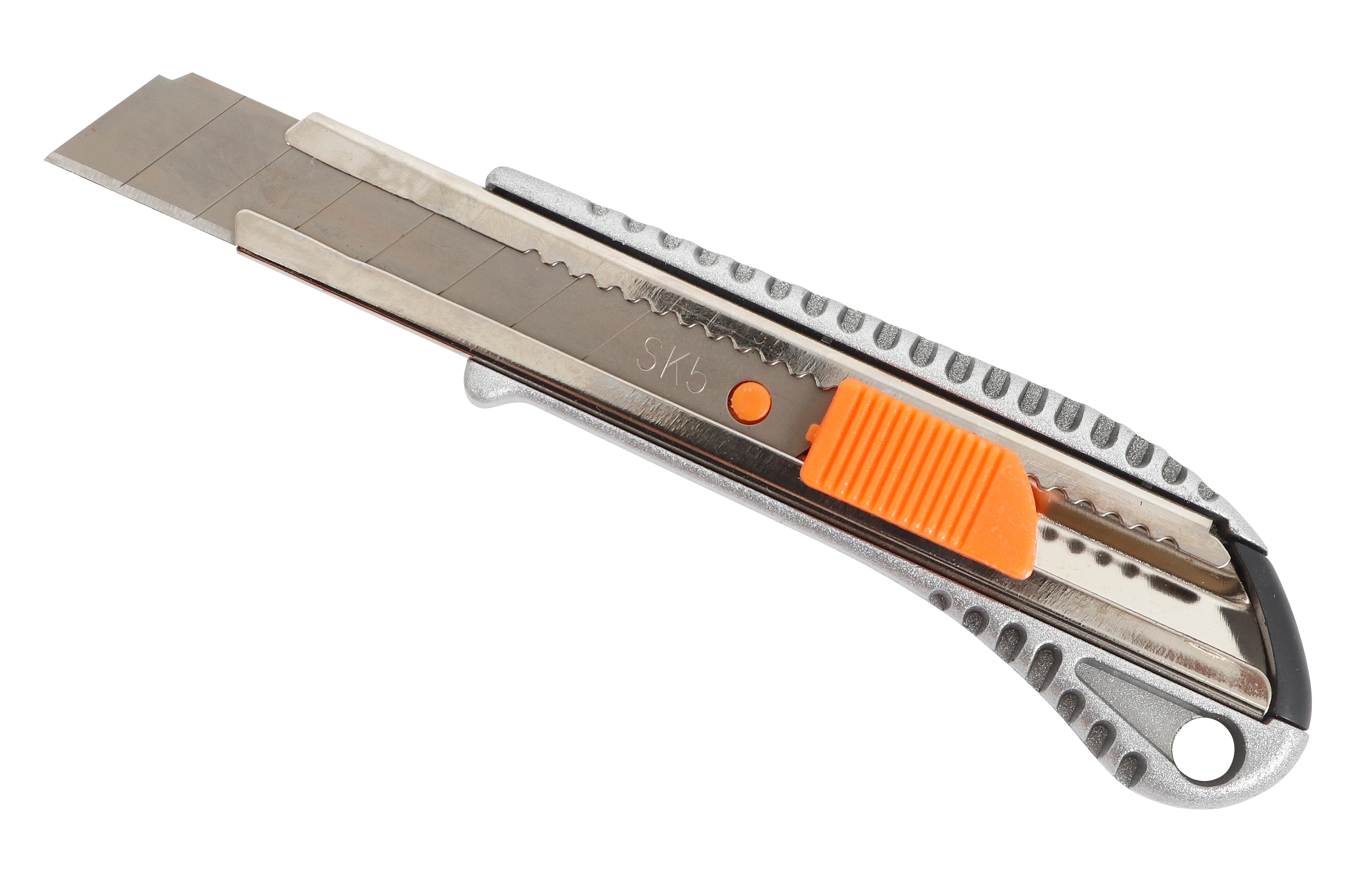 Cutter retractabil, lama de 18 mm, rezerva 10 lame