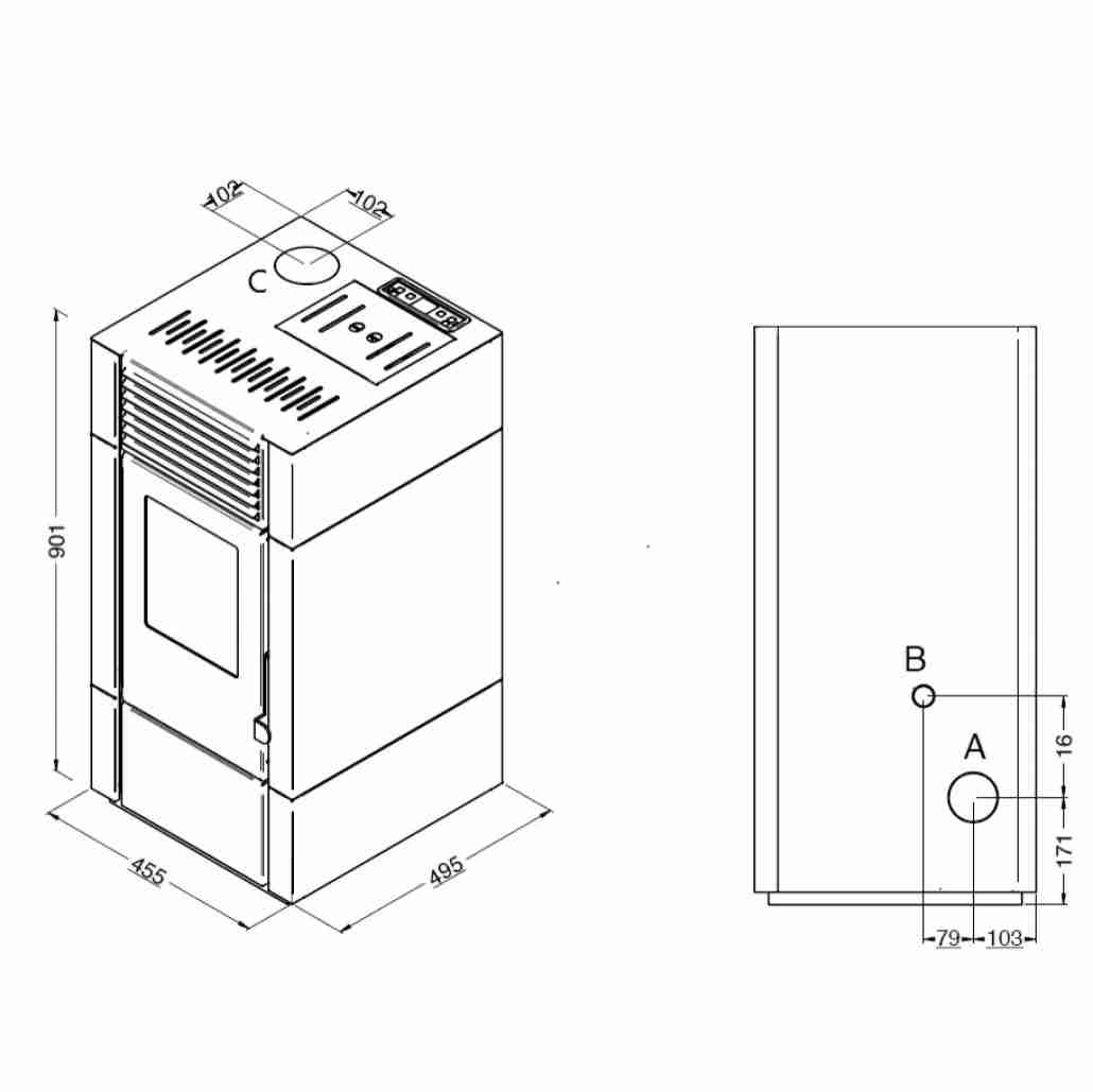 soba-pe-peleti-poly-95kw-negru-901662900-ean-8029728001115
