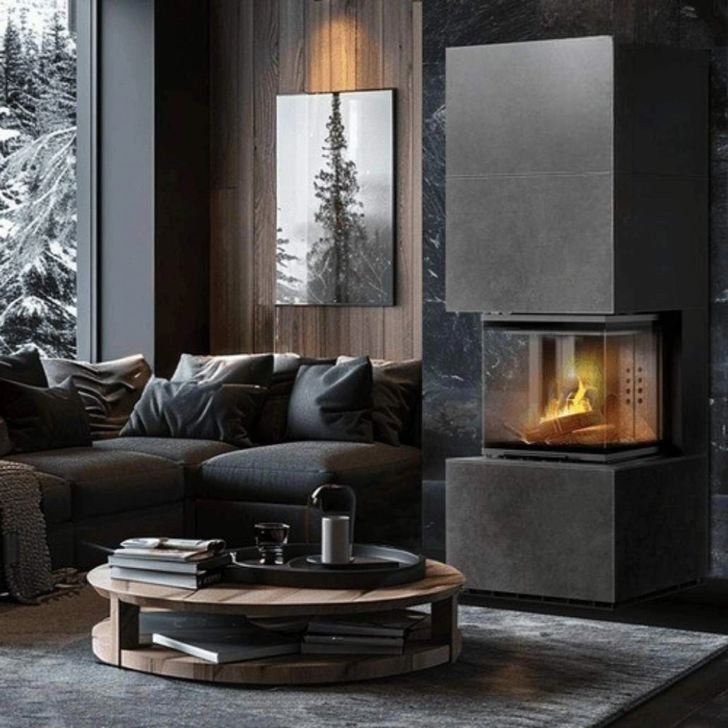 Focar modular NBC 8kW L Fokos Grafite - samota neagra (5).jpg