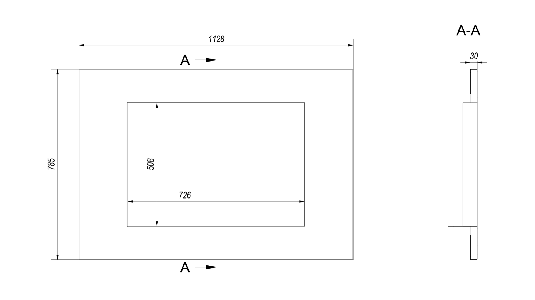 rama-de-montaj-inox-oliwia-deschidere-verticala-ramaoliwiagszlif