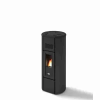 SOBA PE PELETI HEIDI 6KW - NEGRU