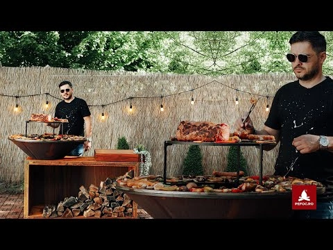 Lectii de gatit pe plita OFYR alaturi de Liviu Vraciu!
