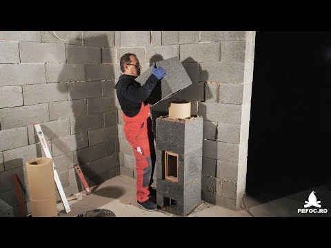 Cos de fum Hoch - instructiuni de montaj ale sistemului ceramic de horn izolat