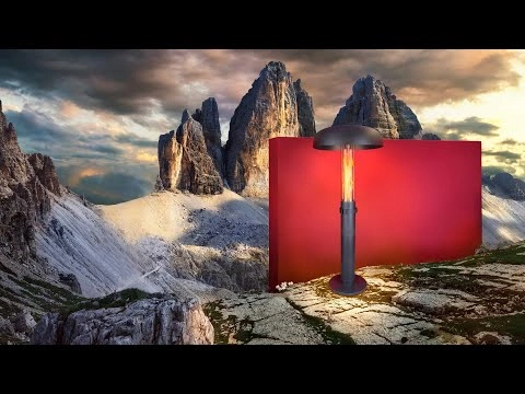 Incalzitor de terasa profesional pe peleti cu picior FARO -  tutorial aprindere si utilizare!