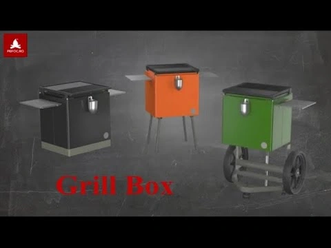 Grill Box - gratar pe peleti economic, ergonomic, portabil, fara fum si curent!
