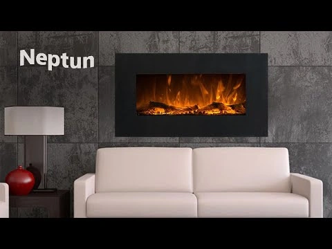 Semineu electric tip tablou de perete modelul NEPTUN