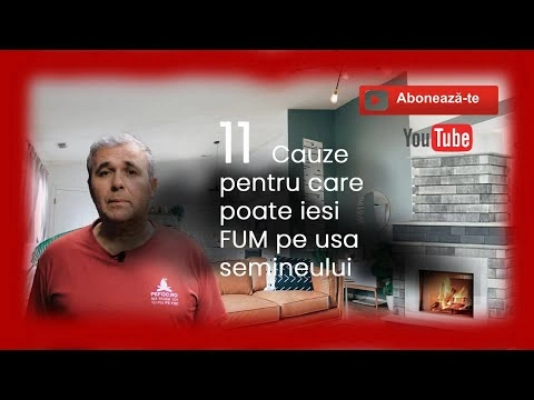 De ce iese fum pe usa semineului, a sobei sau a centralei pe lemne?