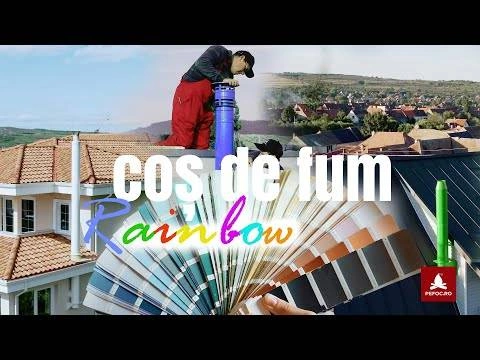 Gama de coșuri de fum Rainbow! Alege o culoare personalizată pentru hornul tău!