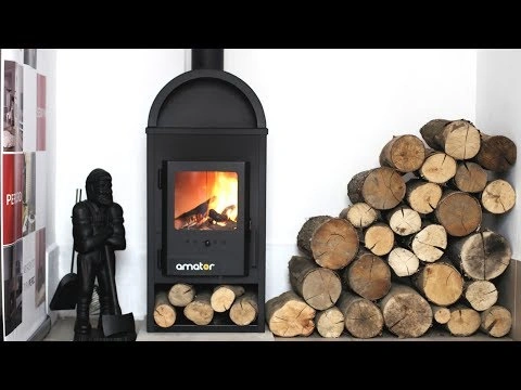Soba tip semineu cu interior captusit 9kw