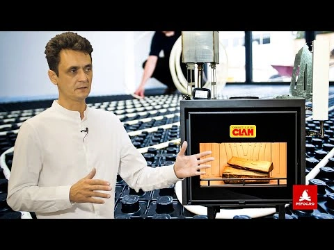 CALM - CalorVison Idro 16kW pe lemne cel mai sigur si bun termosemineu