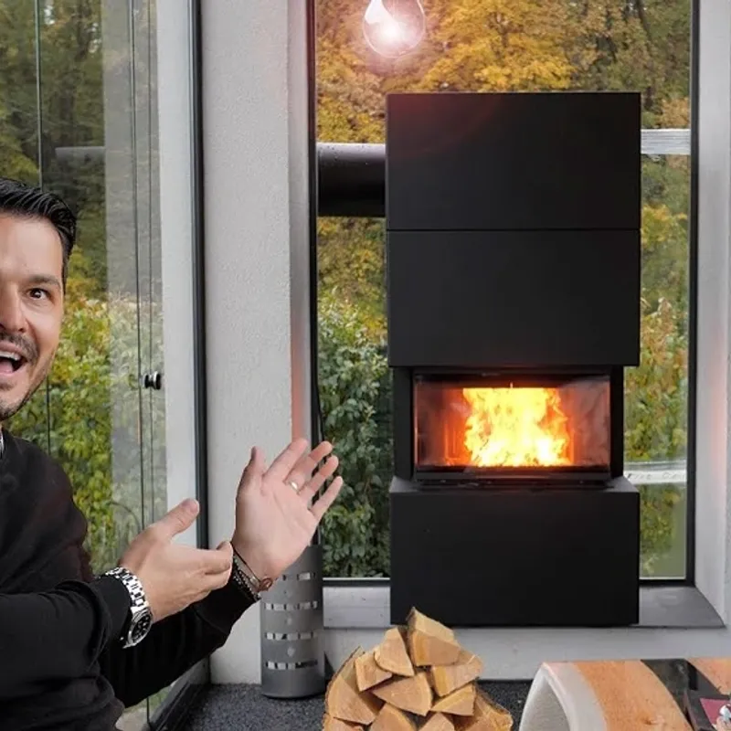 Semineu modular Easy Box montat la Liviu Vârciu acasa!