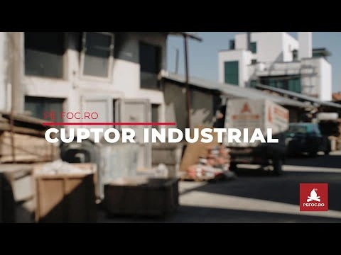 Cuptor industrial 500kw refacut cu materiale refractare 1300 C