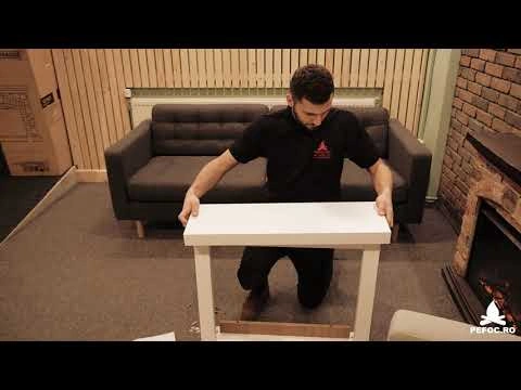 Montaj simplu si rapid a unui semineu electric