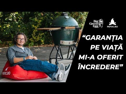 Gama de gratare Big Green Egg kamado prezentata de Chef Florin Dumitrescu!
